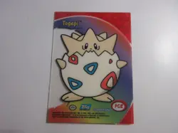 Togepi PC8 Topps Pokemon Card NM - Image 2