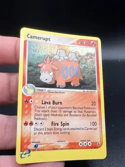 Pokemon TCG Card - Camerupt 4/109 Ruby and Sapphire Holo Rare Vintage NM BA3 - Image 2