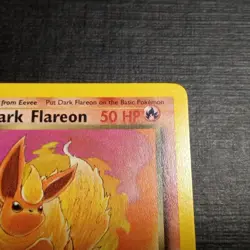 Dark Flareon 35/82 - UNCOMMON - Team Rocket - VINTAGE WOTC POKEMON CARD - NM - Image 5