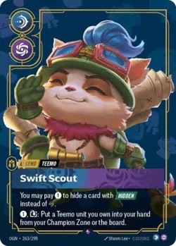 ~ Teemo Swift Scout ~ Foil ~ Riftbound: Origins - Image 1