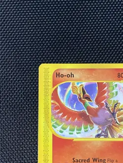 Pokemon TCG Ho-Oh Black Star Promo Card 52/53 WOTC Pokemon LP - Image 2
