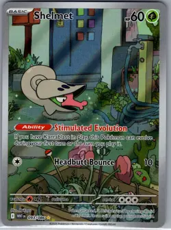 Shelmet 093/086 SV: White Flare - Pokemon Card - NM - Image 1