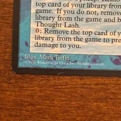 Thought Lash LP Alliances 1996 Rare Magic the Gathering Card MTG - Image 3