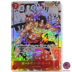 Portgas D. Ace OP02-013 [COM PAR] Parallel SR ONE PIECE Card Paramount War - Image 4