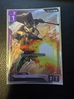 Gundam Card Game Graze Custom C+ Alt Art ST05-004 - Image 1