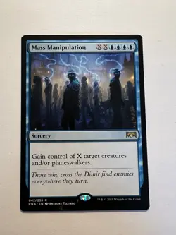 Mass Manipulation - MTG Ravnica Allegiance - NM - Image 1
