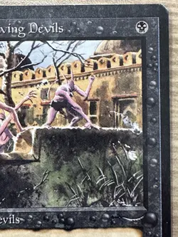 MAGIC: THE GATHERING Arabian Nights STONE * THROWING * DEVILS Lightly Played #2 - Image 3