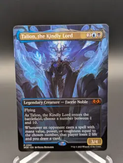 Talion, the Kindly Lord (Borderless) Wilds of Eldraine Regular - Image 1