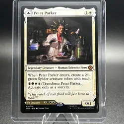 MTG Magic the Gathering Peter Parker Marvel's Spider-Man - Image 1