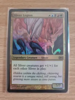 MTG FOIL Sliver Legion - Future Sight Magic the Gathering Rare NM - Image 1