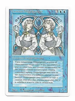 Magic the Gathering ~ MTG ~ 1x Vesuvan Doppelganger ~ LP ~ REVISED - Image 1