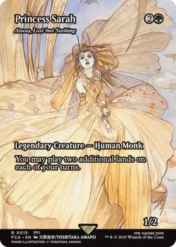 Princess Sarah (Showcase Foil) Final Fantasy: Through The Ages MTG English 0015 - Image 1