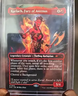 Karlach, Fury of Avernus Secret Lair Drop MTG Regular Near Mint - Image 1