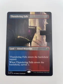 1xMTG Thundering Falls Borderless-Murders at Karlov Manor -NM - Image 1
