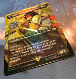 Jecht, Reluctant Guardian (FOIL Borderless) - Final Fantasy - NM (see pics) MTG - Image 3