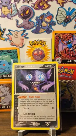 Sableye 23/107 2005 EX Deoxys Pokemon TCG Reverse Holo and non-holo - LP/MP - Image 2