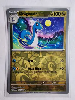 2023 Pokemon TCG - Dragonair 148/165 Sv: Scarlet & Violet 151 Reverse Holo - Image 1