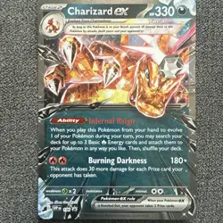 Charizard EX Svp196 Black Star Promo Holo Pokemon Card - Image 1