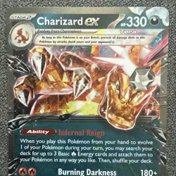 Charizard EX Svp196 Black Star Promo Holo Pokemon Card - Image 2