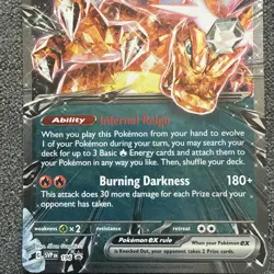 Charizard EX Svp196 Black Star Promo Holo Pokemon Card - Image 3