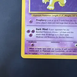 Pokemon TCG Hypno Fossil Non Holo Rare 23/62 Vintage WotC - Image 5