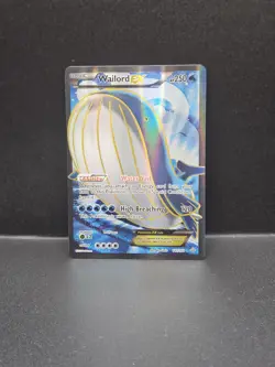 Pokemon Card Wailord EX Holo Full Art Ultra Rare 147/160 XY Primal Clash 2015 - Image 1