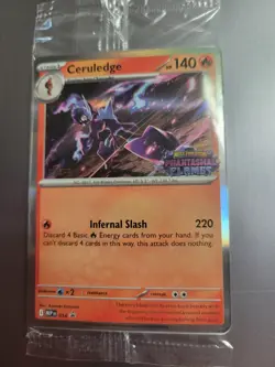 Pokemon Phantasmal Flames STAFF promos, sealed set of 4 - Image 1