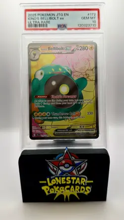 Pokemon TCG - Iono's Bellibolt ex 172/159 Journey Together, EN, PSA 10 GEM MINT! - Image 1