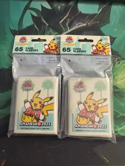 2025 Pokemon World Championships Beach Skater Sleeves Anaheim California Worlds - Image 1