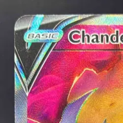 2021 Pokemon Gaming Sword & Shield Fusion Strike Chandelure V #247/264 - Image 3