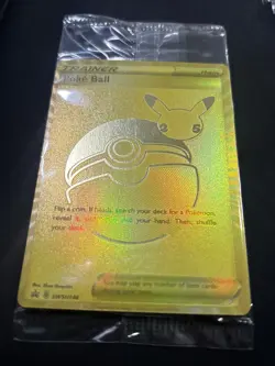 2021 POKEMON SWSH BLACK STAR PROMO SWSH146 FULL ART POKE BALL SEALED - Image 2