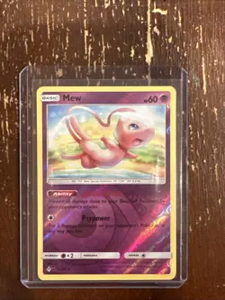 Mew 76/214 Pokemon TCG Unbroken Bonds Reverse Holo Rare - Image 1