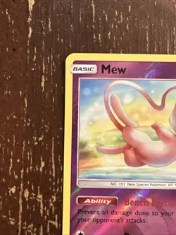Mew 76/214 Pokemon TCG Unbroken Bonds Reverse Holo Rare - Image 3