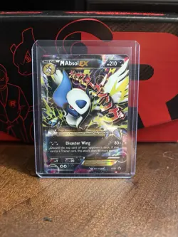 Mega Absol EX XY63 XY Black Star Holo Promo - Image 1