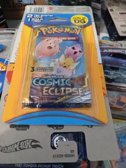 Pokemon Sun&Moon Cosmic Eclipse 2 Mini Booster Packs Factory Sealed - Image 2