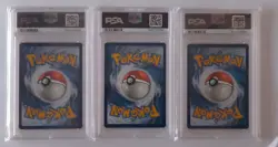 POKEMON CHARIZARD BLASTOISE VENUSAUR CELEBRATIONS PSA 9 ENG. Gran Festa 2021 - Image 3