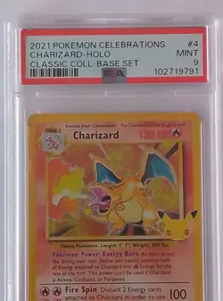 POKEMON CHARIZARD BLASTOISE VENUSAUR CELEBRATIONS PSA 9 ENG. Gran Festa 2021 - Image 4