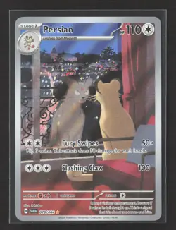 Pokemon Shrouded Fable Persian - 078/064 illustration rare #78 - Image 1