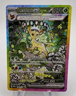 Leafeon ex - 144/131 - Prismatic Evolutions - MINT - Pokemon TCG - Image 1