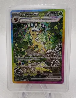 Leafeon ex - 144/131 - Prismatic Evolutions - MINT - Pokemon TCG - Image 3