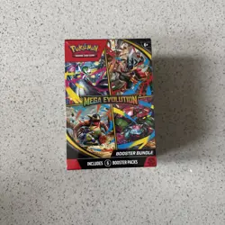 Pokemon TCG: Mega Evolution Booster Bundle (6 Packs) BRAND NEW SEALED - Image 1