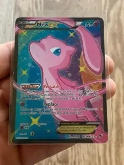2013 Pokemon, Legendary Treasures: Radiant Collection, #RC24/RC25 Mew EX LP-MP - Image 1