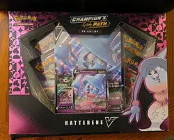 Pokemon TCG Champions Path Hatterene V Collection Box Pokemon New & Sealed - Image 1