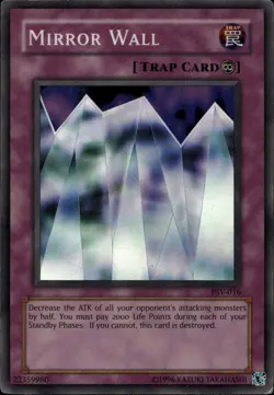 Mirror Wall Unl Ed NA Super Rare PSV-016 Yu-Gi-Oh! - Image 1