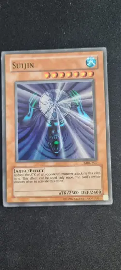 Suijin - Yugioh TCC - Super Rare - LP - Unlimited Edition - Free UK P&P - Image 1