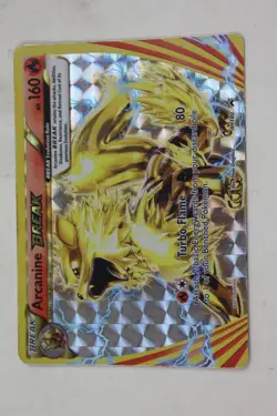 XY Promos #XY180 Arcanine BREAK promo holo card pokemon - Image 2