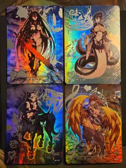 Monster Girl Encyclopedia Cards Super Rare Complete Set 18 Cards - Image 4
