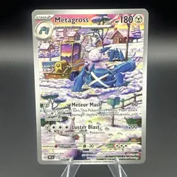 NM Metagross 178/162 Temporal Forces Illustration Rare Holo Pokemon Card @ - Image 1