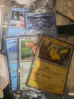 pokemon promo sealed lot 6 cards - Image 2