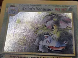 Erika’s Venusaur 1st Edition Pokemon Gym Challenge Holo ⚡NICE CARD!⚡ - Image 5